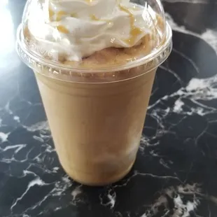 Vanilla and Caramel Affogato