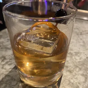 Smoked Post Oak Old Fashioned.