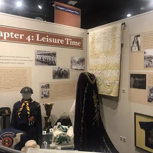 Leisure time exhibit