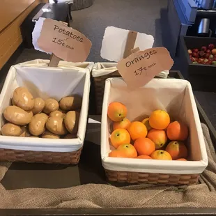 Fruit for sale! (In the kid's gallery)
