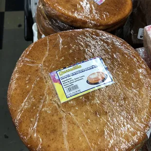 a variety of baked goods