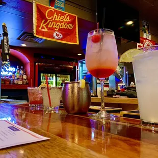 Full Bar available with specialty cocktails, mules and a great selection of craft and local brew.