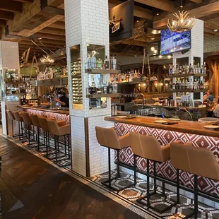 Bar area