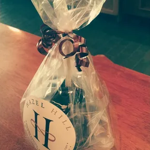 Chocolate covered caramel apple with oreos!