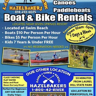 This is our ad for both locations