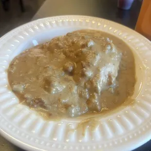Biscuits and gravy