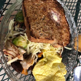 Turkey and sweet potato hash