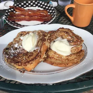 Cinnamon roll French toast