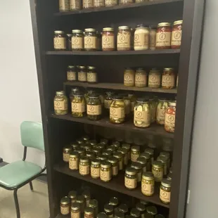 All the pickled choices