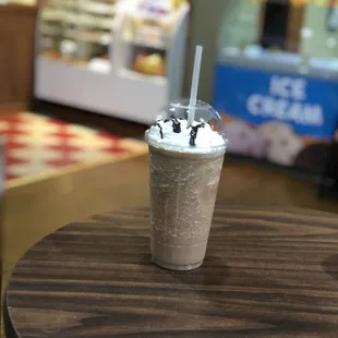 Banana split frappe! Different, but a good different. I'm always looking for new coffees to try!