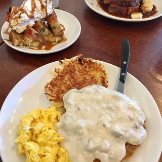 Chicken Fried Steak & Eggs