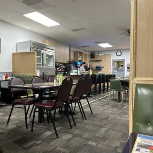 Counter / drink station and some seating