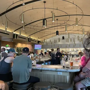 Bar area