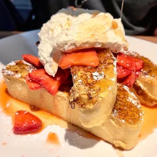 Strawberries &amp; Cream French Toast
