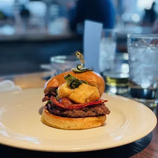 Blackberry Brie Burger