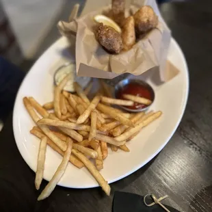 a plate of food