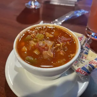 Maryland crab soup