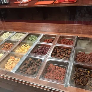 Chips and Mexican candy options!