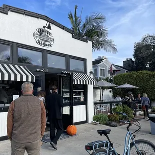 Getting on the line.