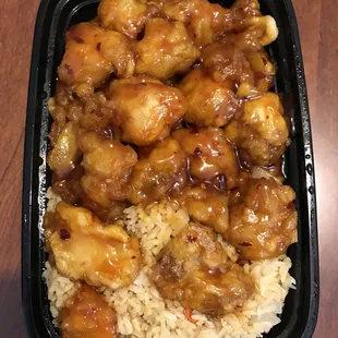 Orange chicken