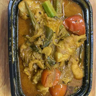 Fish curry