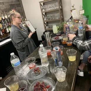 Solid drinking experience