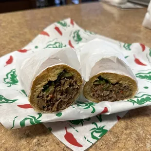 burritos and wraps, food