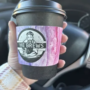 Medium toasted marshmallow latte