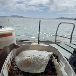 Yummer chili moco for breakfast!