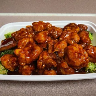 Large Orange Chicken