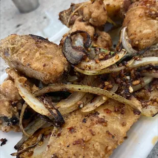 Salt and pepper wings