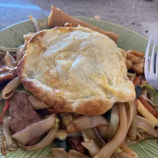 Drunken noodles