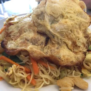 Singapore rice noodles