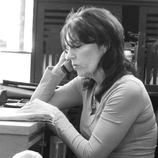 Cindy making appointments