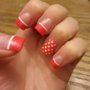 Super cute summer nails by sarah reichman @head over heels:)