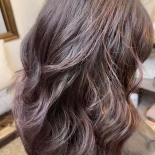 Hint of violet  Hair by pia