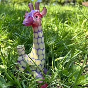 Robertson Glass Giraffe caught out in the wild.