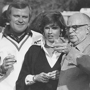 George Headley, visiting Keeneland