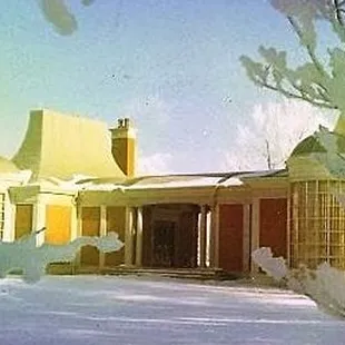 Jewel Room and Library in the snow.