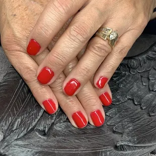 Gel polish mani on another of my dear friends.