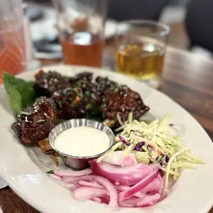 Korean BBQ Pork Wings