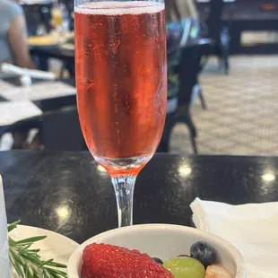 Cranberry Mimosa