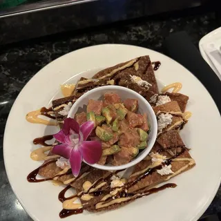 Ahi Poke Nachos