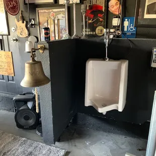 No lines at the restroom!