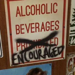 alcohol, beverages, and other items on display