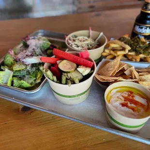 Lots of veggies on our menu!