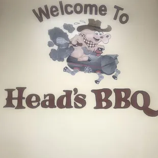 a sign for a restaurant