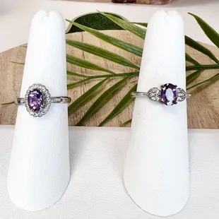 Amethyst Rings