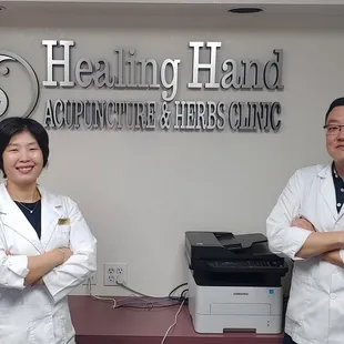 Dr. Wee and Dr. Lee