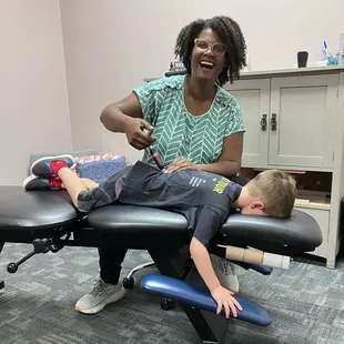 People often ask us why we adjust infants and children and our answer is "why not?".